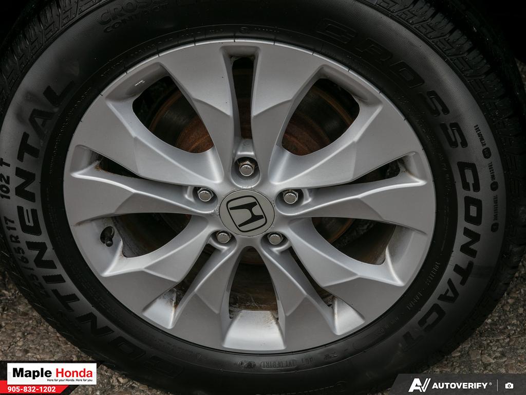 2014 Honda CR-V EX driver 视角的中控台