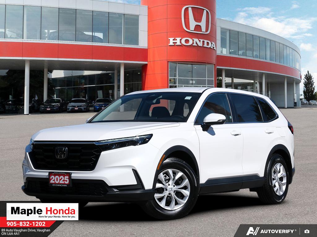 2025 Honda CR-V LX 2WD in White at Maple Honda Vaughan