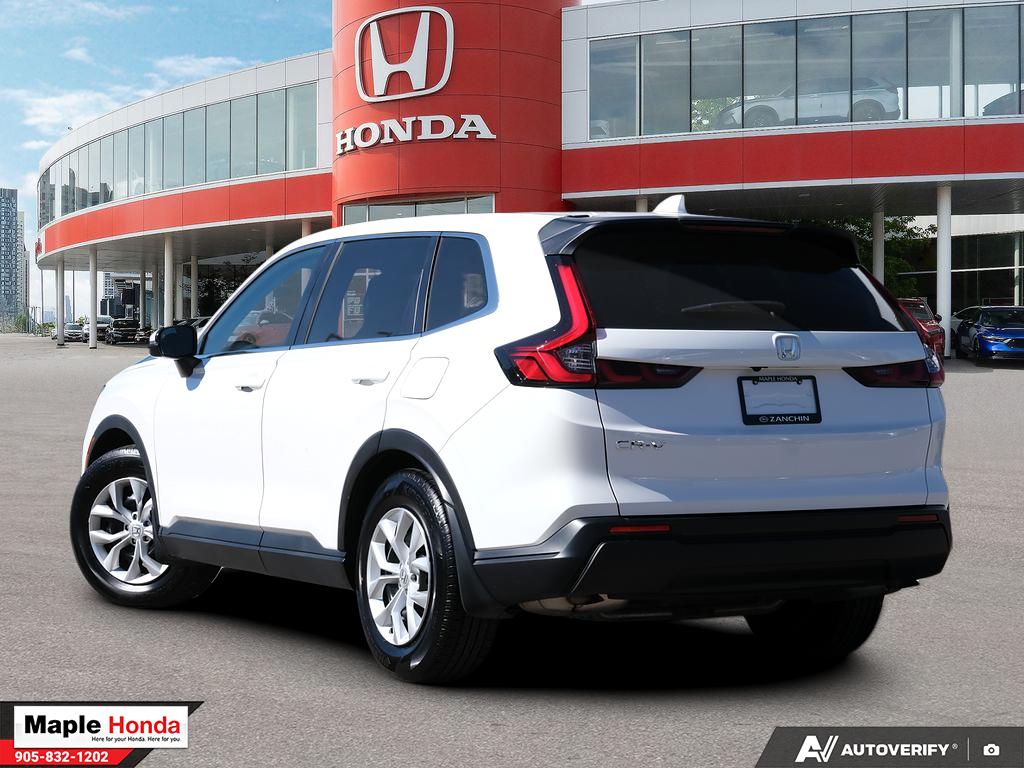 2025 Honda CR-V LX 2WD — rear three-quarter view