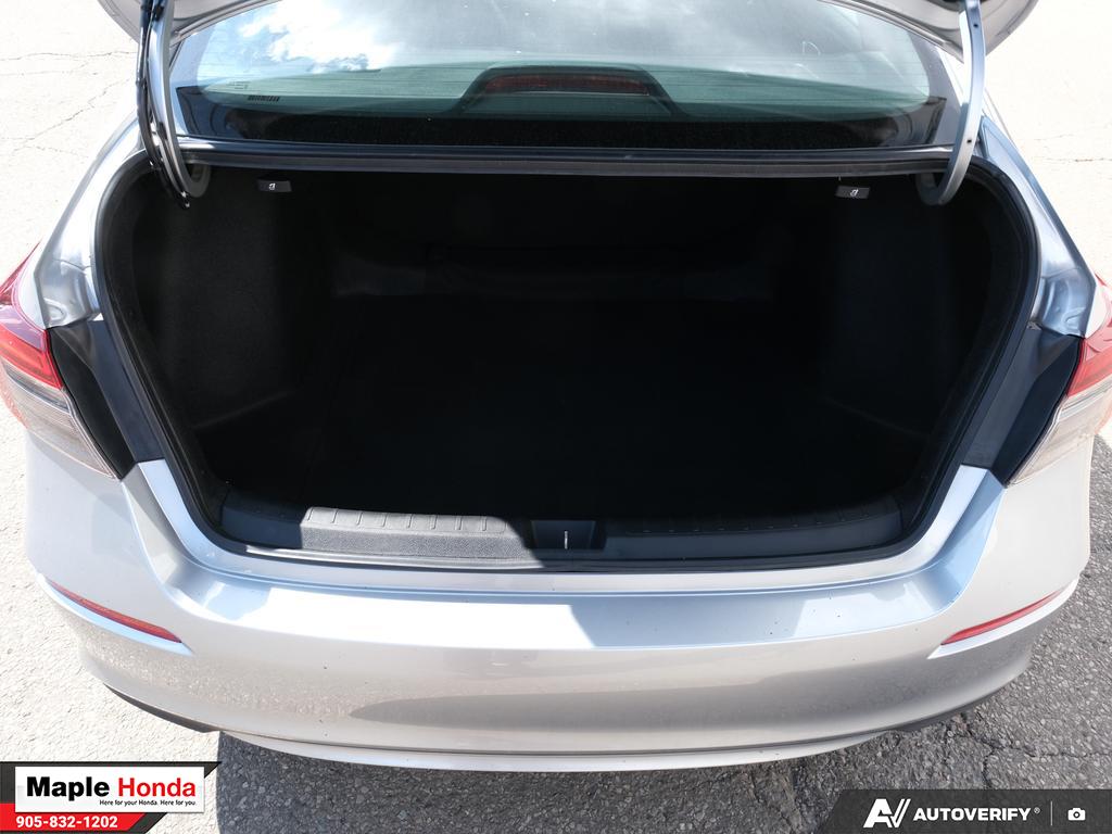 Trunk cargo area open