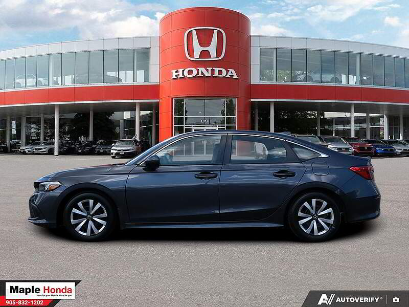 2024 Honda Civic LX-B — side profile