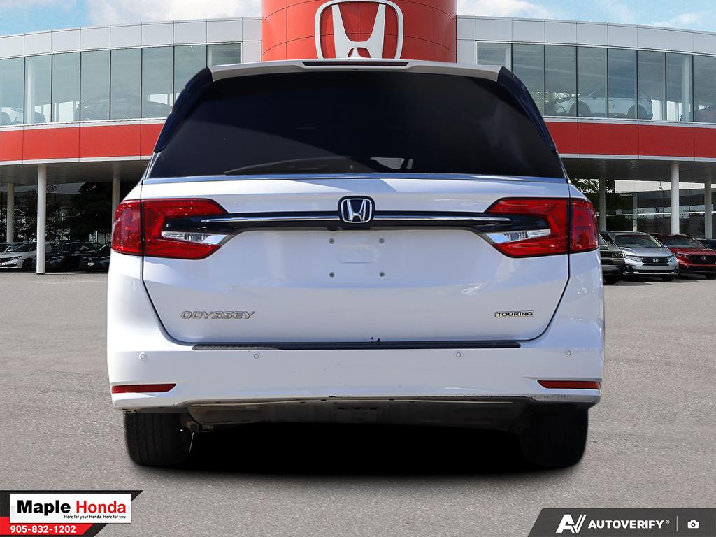 2023 Honda Odyssey Touring — rear straight-on view