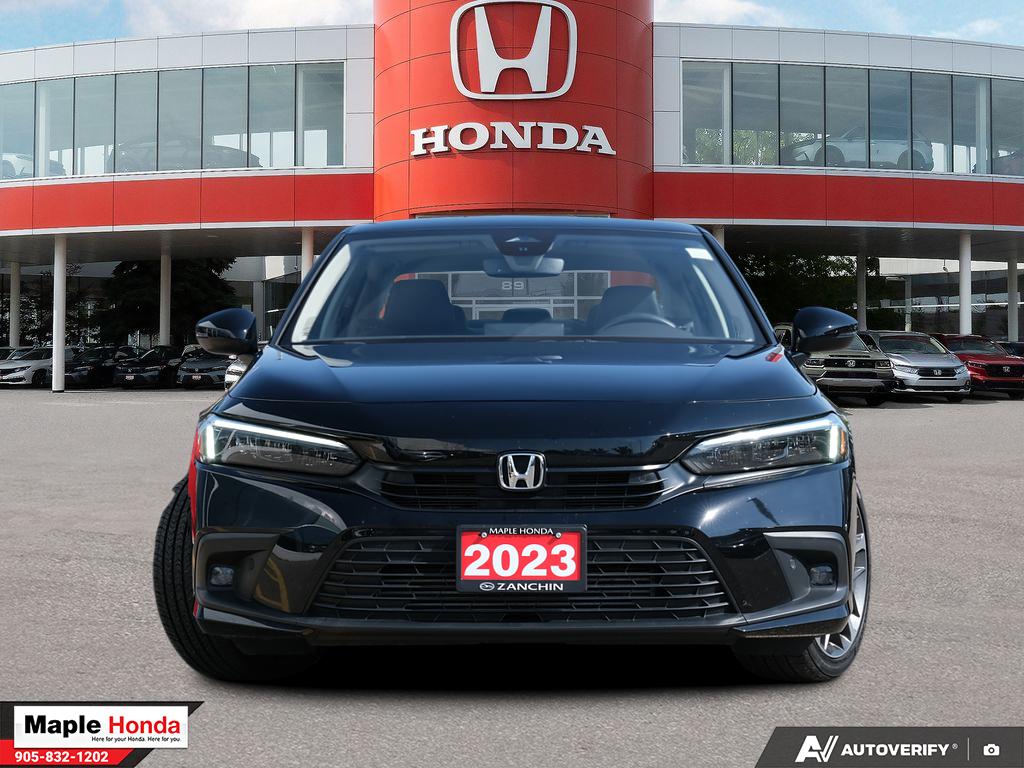 2023 Honda Civic Touring — front straight-on view