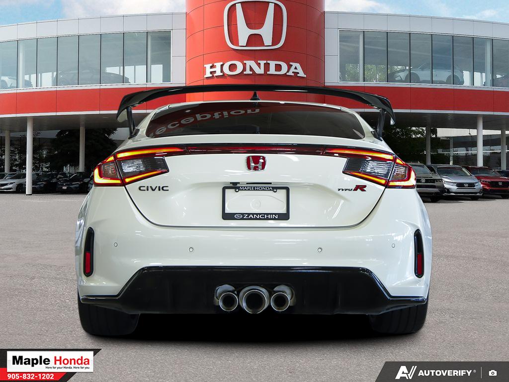 2025 Honda Civic Type R — rear straight-on view