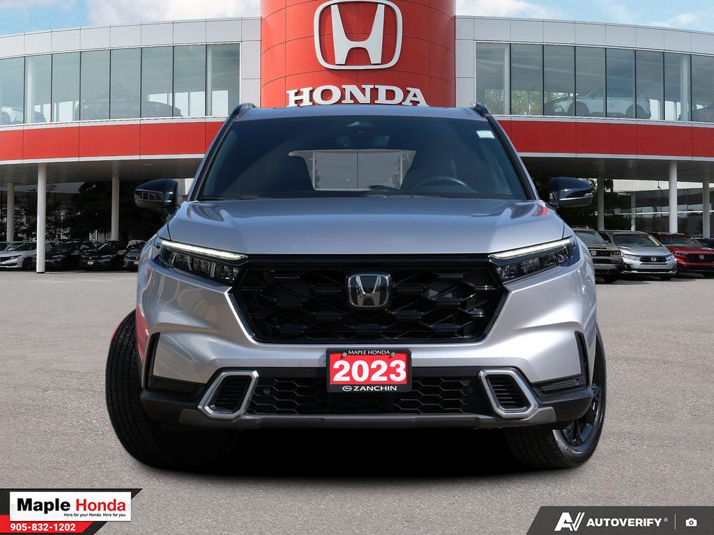 2023 Honda CR-V Hybrid Touring AWD — front straight-on view