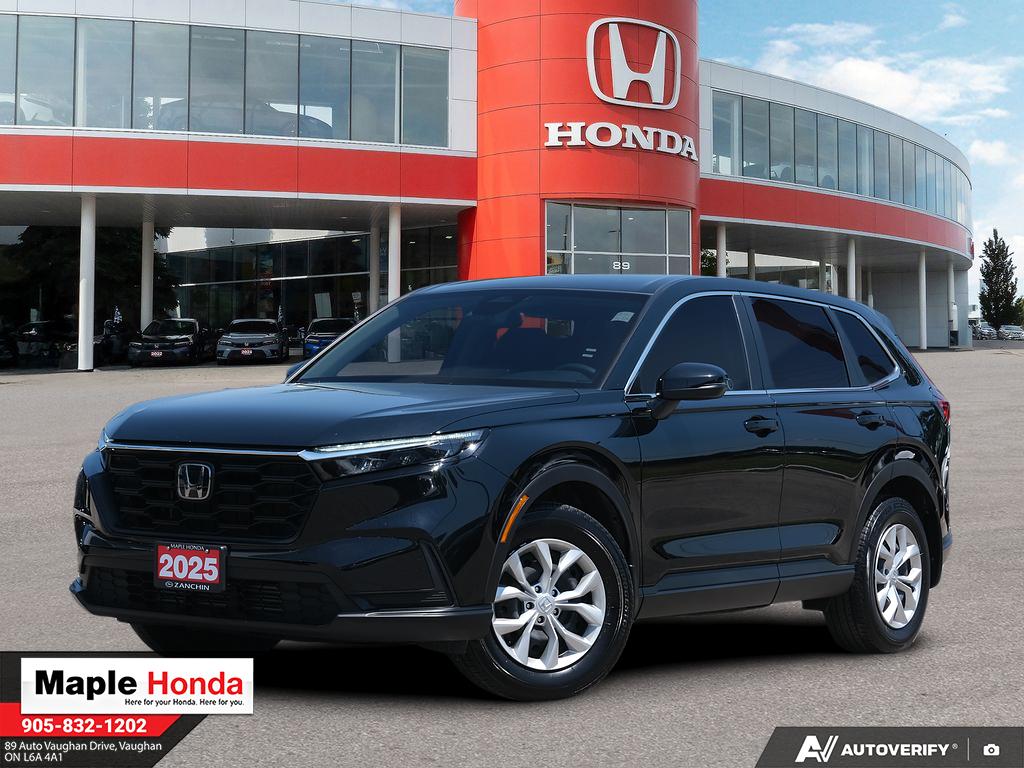 2025 Honda CR-V LX AWD in Black at Maple Honda