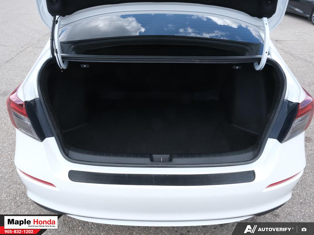 Trunk open — cargo area