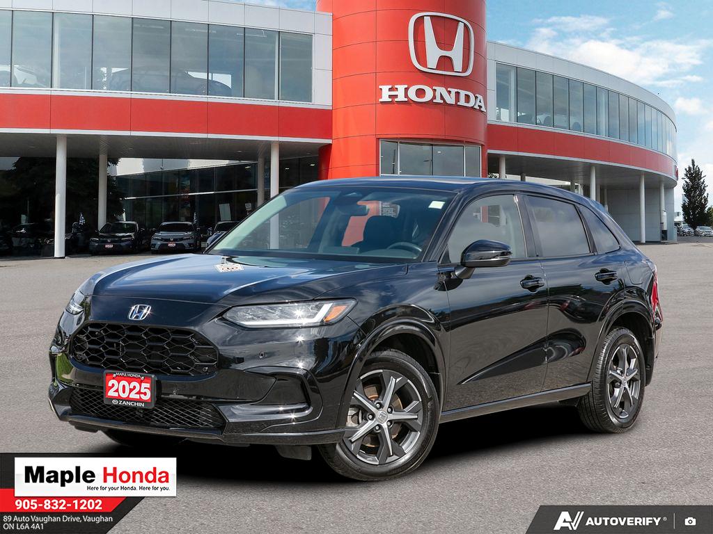 2025 Honda HR-V EX-L Navi AWD in Black at Maple Honda