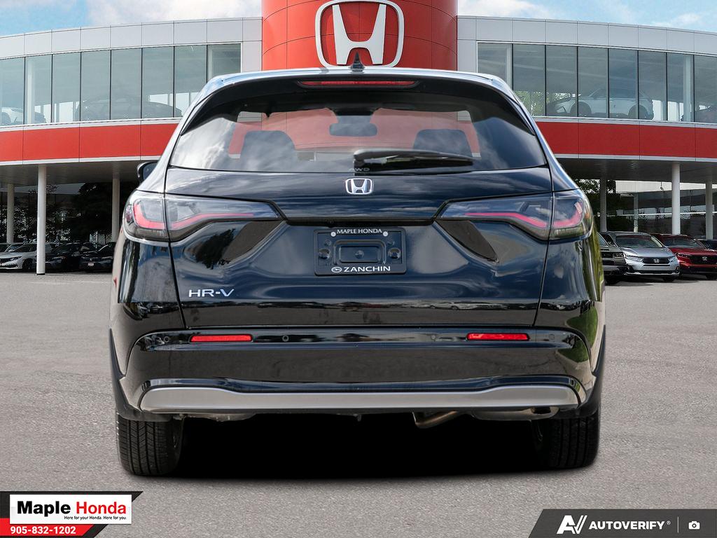 2025 Honda HR-V EX-L Navi AWD — rear straight-on view