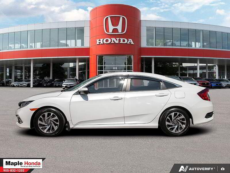 2020 Honda Civic EX 侧面视角