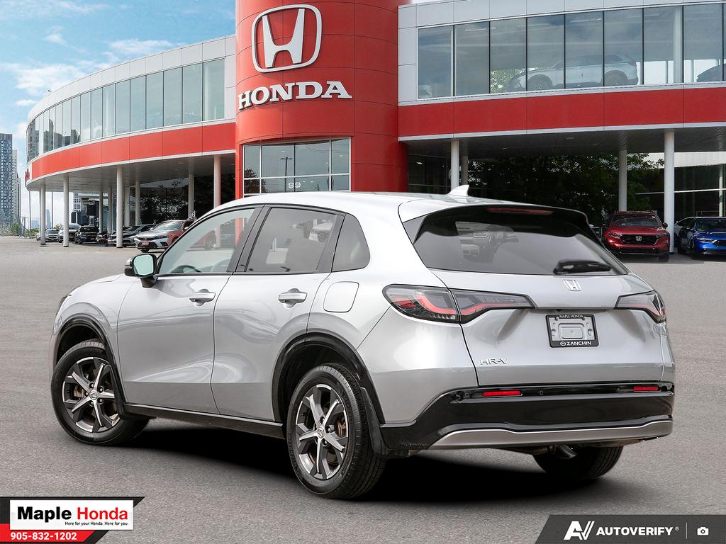 2023 Honda HR-V EX-L Navi AWD — rear three-quarter view