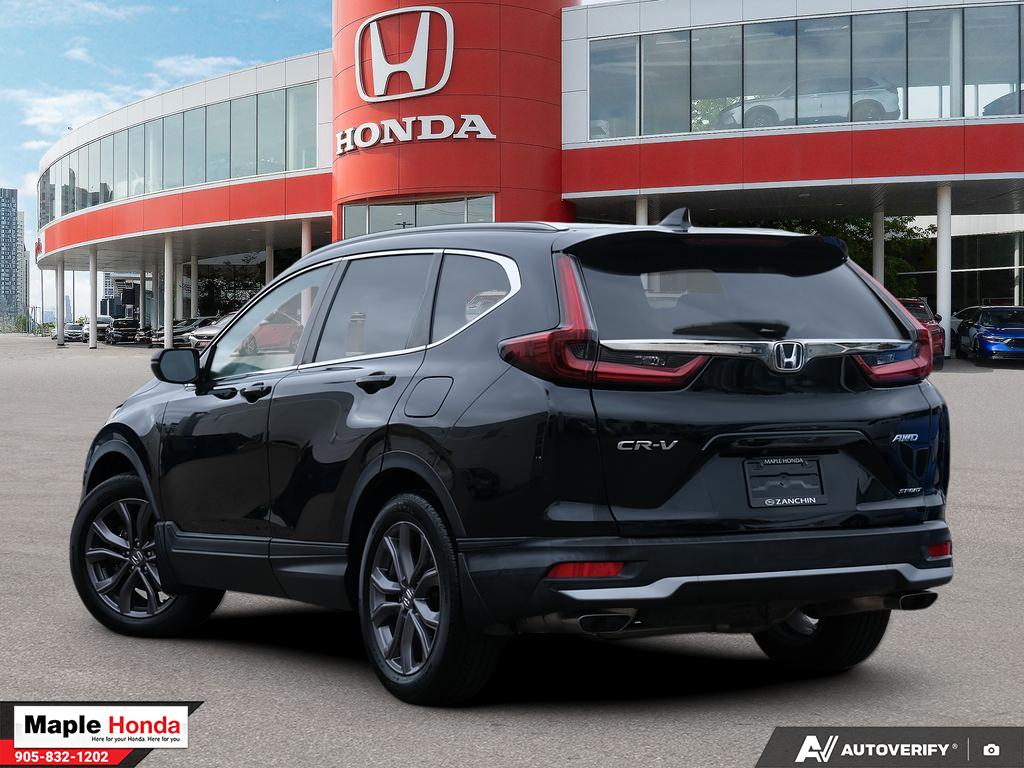 2021 Honda CR-V Sport AWD — rear three-quarter view
