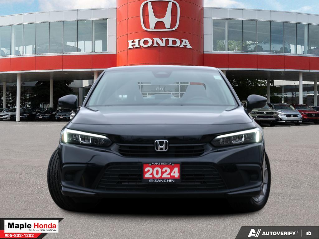 2024 Honda Civic EX — front straight-on view
